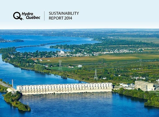Thirteenth edition of Hydro-Québec's Sustainability Report