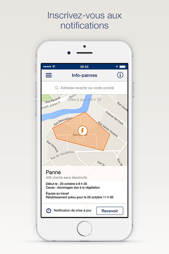 Application d&#39;Hydro-Québec