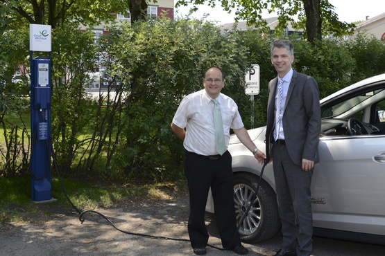 Rivière-du-Loup Charging station Inauguration