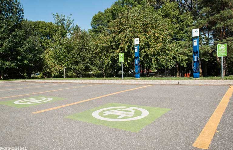 240-volt Electric Circuit charging stations