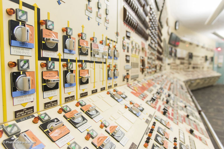 Nuclear power plant control center